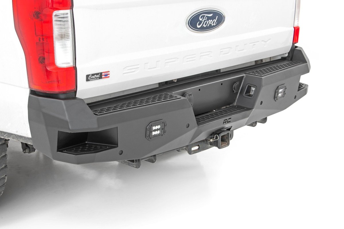 Ford F-350 Super Duty Rear Bumper - Rough Country - LED - '17-'22